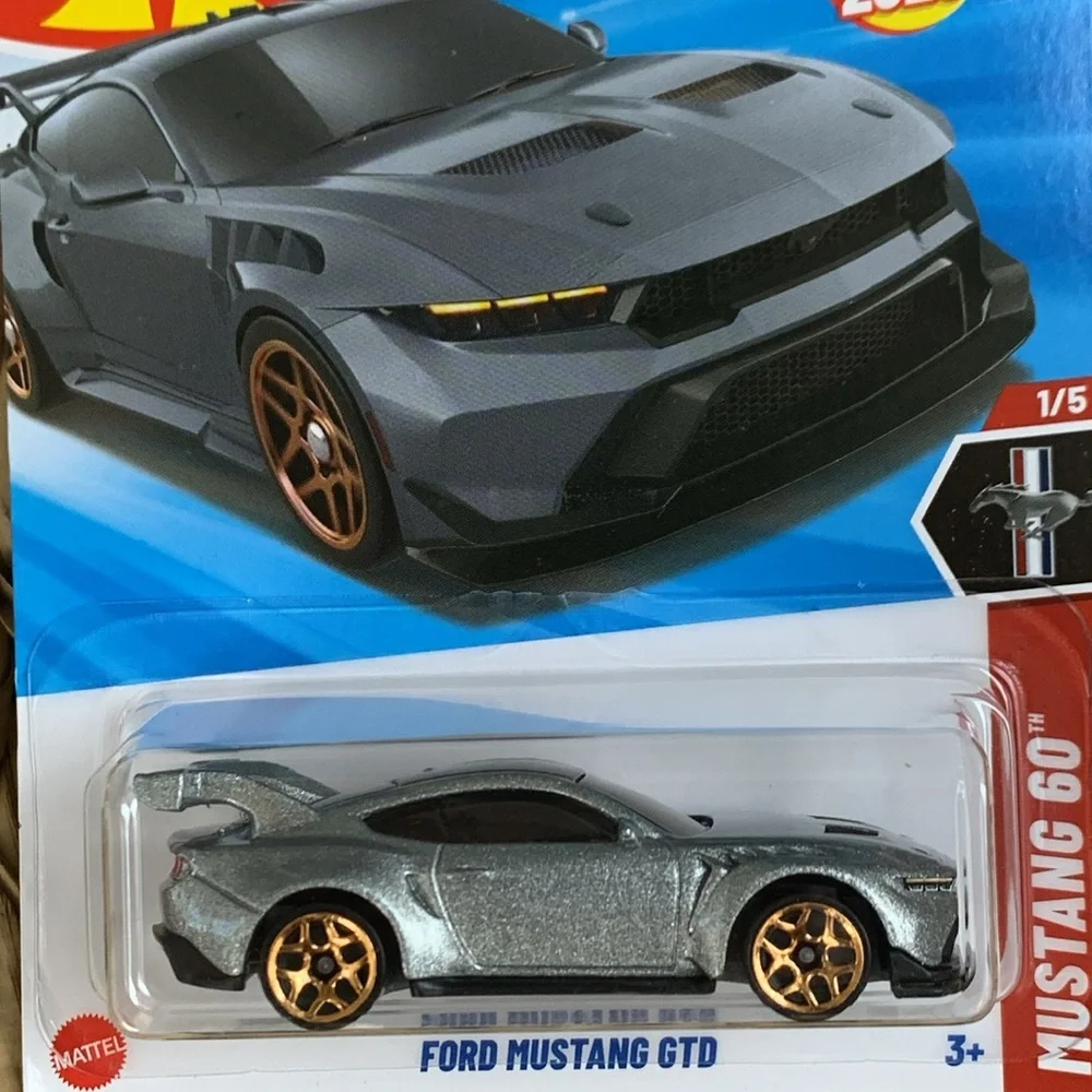 Ford Mustang GTD Car Hot Wheels New 2025 HotWheels 60th Anniversary Series HYW19
